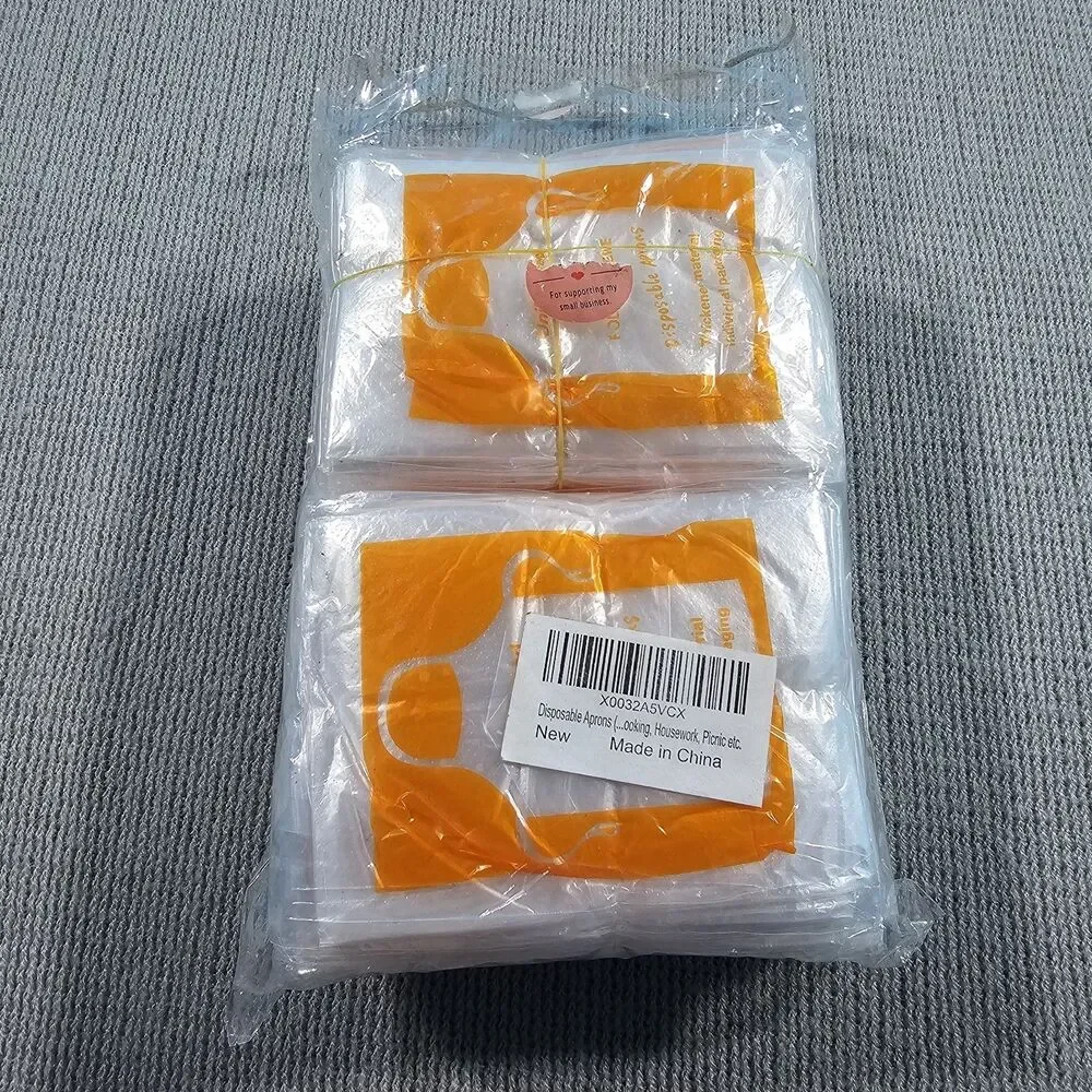 90 Pcs Uniplease plastic apron disposable 34.4x23.6